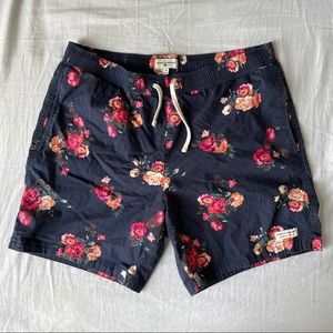 Pac Sun Swim Trunks Printed - Floral
